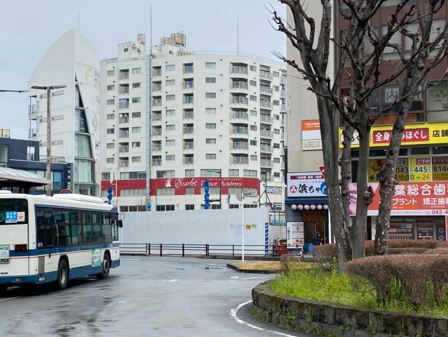 稲毛パレス の周辺|駅東口ロータリーからも視認性良好