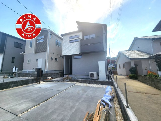 糟屋郡宇美町神武原1丁目第1-3棟（1号棟）の外観|デザイン性のある外観です。