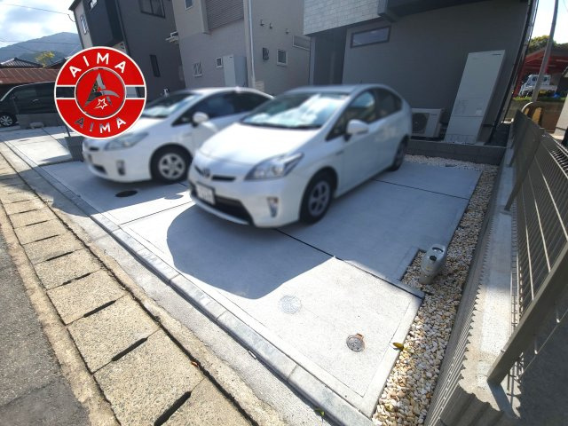 糟屋郡宇美町神武原1丁目第1-3棟（1号棟）の駐車場|駐車場になります。