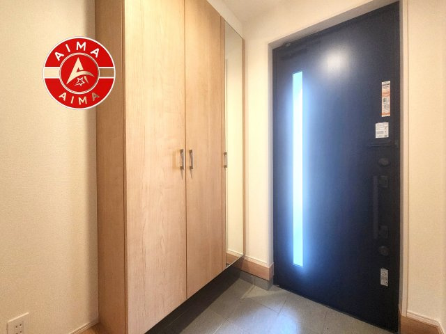 糟屋郡宇美町神武原1丁目第1-3棟（1号棟）の防犯設備|二重ロックでしっかり防犯対策ができます。