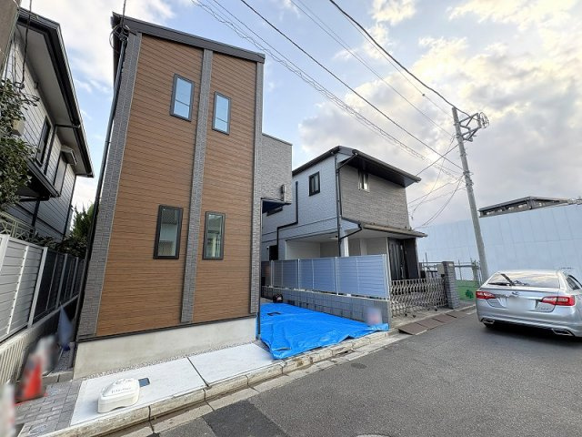 【外観】 | 練馬区石神井町8丁目　新築一戸建住宅　全1棟　(保谷店) | 落ち着いた住環境で子育てを
