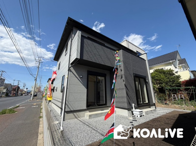 【外観】 | 前橋市六供町1丁目　新築住宅 | 見学ご予約はコアライブまでお気軽にお問い合わせ下さい！
KOALIVE 【0120-919-727】