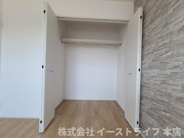 【新築戸建】【太陽光発電設置物件】　いわき市小名浜住吉5期の収納|同社施工　収納スペースです