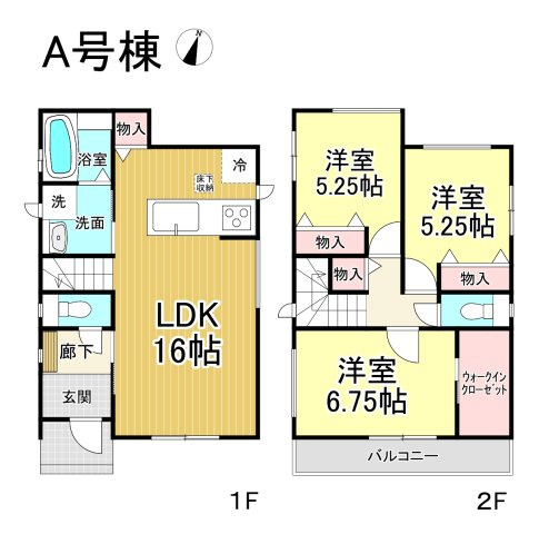 【完成済み♪今すぐご案内可能！】名古屋市南区曽池町2丁目の間取り