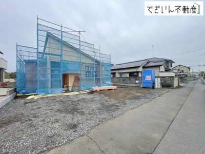 【外観】 | GRAFARE羽生市藤井上組 2期【平屋】新築住宅 | 現地(2026年4月撮影)