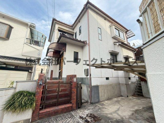 茄子作1丁目戸建　賃貸の外観|外観は落ち着いています