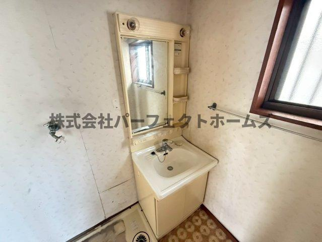 茄子作1丁目戸建　賃貸の独立洗面台