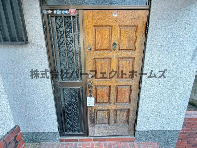 茄子作1丁目戸建　賃貸の玄関|落ち着いた玄関です