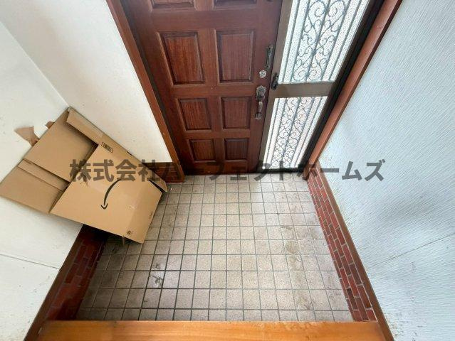 茄子作1丁目戸建　賃貸の玄関|きれいな玄関です