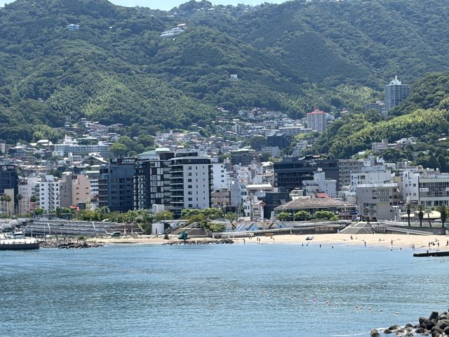 フジタ第二熱海マンションの展望|波打ち音が心を癒します。