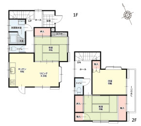 KEM鴻巣箕田　1期　中古戸建の間取り