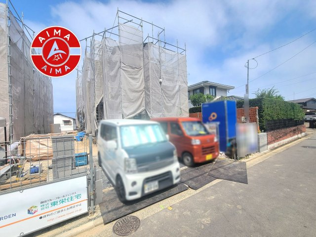 福岡市東区美和台5丁目第2-3棟（1号棟）の外観|デザイン性のある外観です。