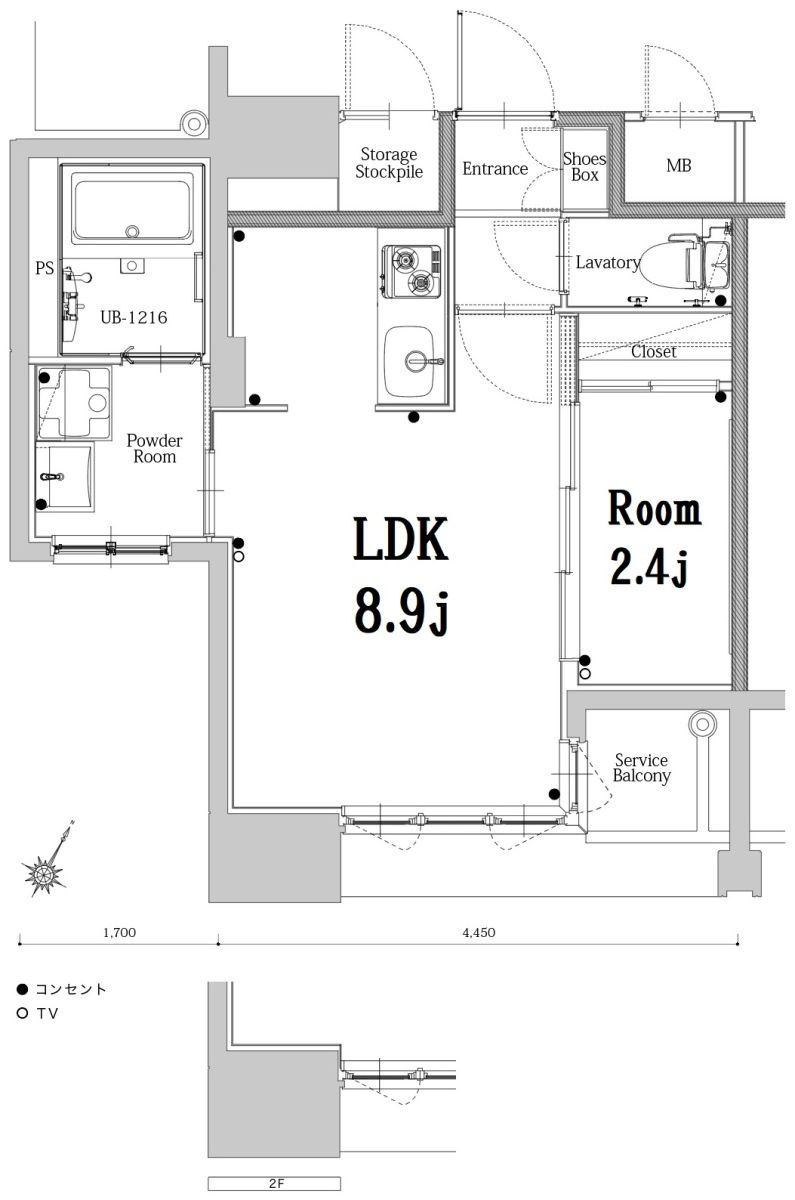 新品家具付きマンション築港本町3(KaGood福岡)
