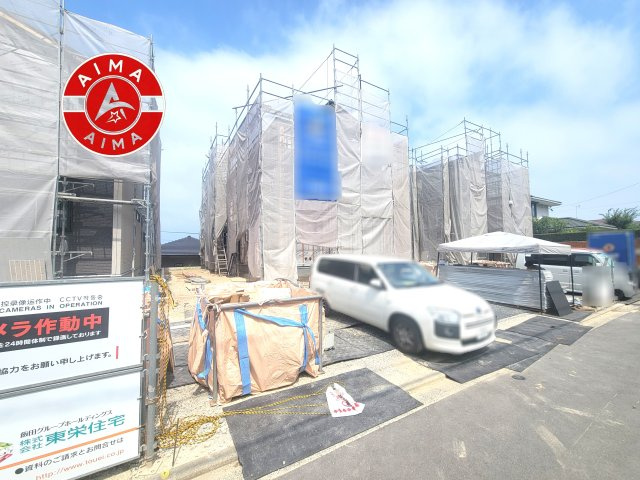 福岡市東区美和台5丁目第2-3棟（2号棟）の外観|デザイン性のある外観です。