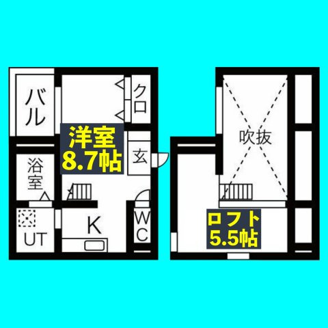 ベーネ日比野の間取り