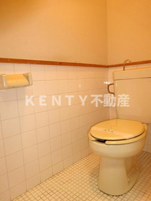 【トイレ】 | 第二富士見荘 | 落ち着いたトイレです