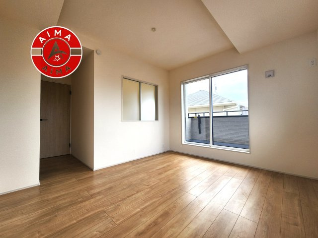 福岡市東区美和台5丁目第2-3棟（3号棟）の寝室|主寝室には収納力に優れたクローゼットがありますので、お部屋もすっきり片付きます。