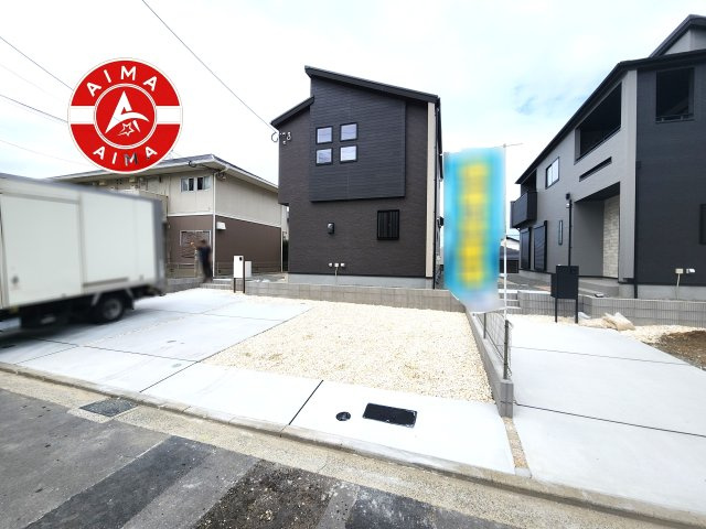 福岡市東区美和台5丁目第2-3棟（3号棟）の外観|デザイン性のある外観です。