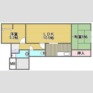 【間取り】 | シェリル神戸岡本