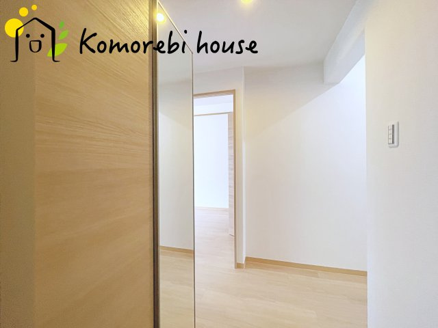 東急ドエルビレジ1号棟の玄関