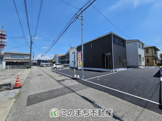 CRADLEGARDEN宇都宮市中久保第3の前面道路含む現地写真|前面道路含む現地写真