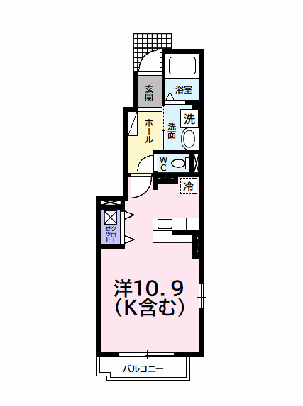 シルフィード　ティアラの間取り