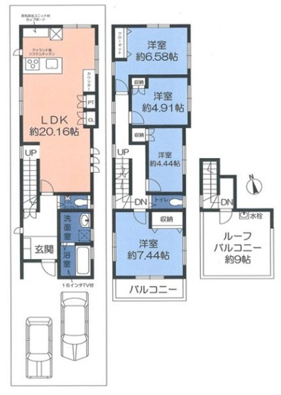 【間取り】 | 今津水波町　新築戸建