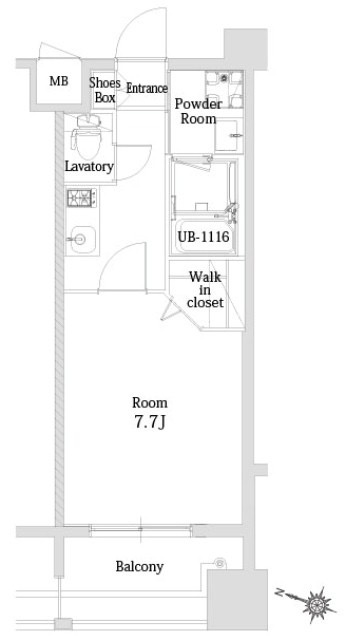 新品家具付きマンション西中洲12B(KaGood福岡)