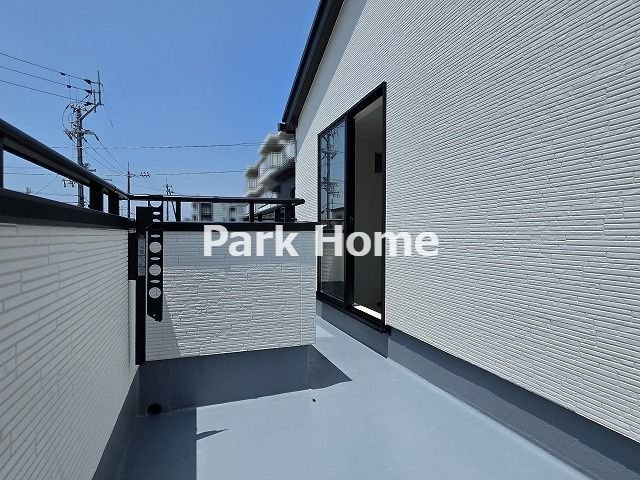 高知市鴨部2丁目 -2期2棟2-新築戸建てのバルコニー