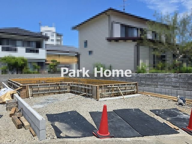 高知市鴨部2丁目 -2期2棟2-新築戸建ての外観|2号地　2026.5月：建築中
