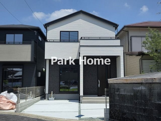 高知市鴨部2丁目 -2期2棟2-新築戸建ての外観|2号地…長期優良住宅とZEH基準を満たした高耐震設計！毎月の光熱費を抑えながら末永く安心して暮らせる住まい♪