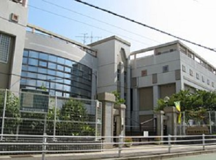 神戸市長田区西尻池町２丁目のアパートの周辺|神戸市立長田南小学校