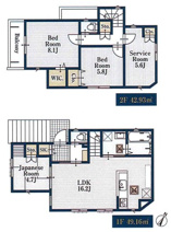 【名古屋市名東区西里町3丁目29−1【仲介手数料無料】新築一戸建て 5号棟の画像