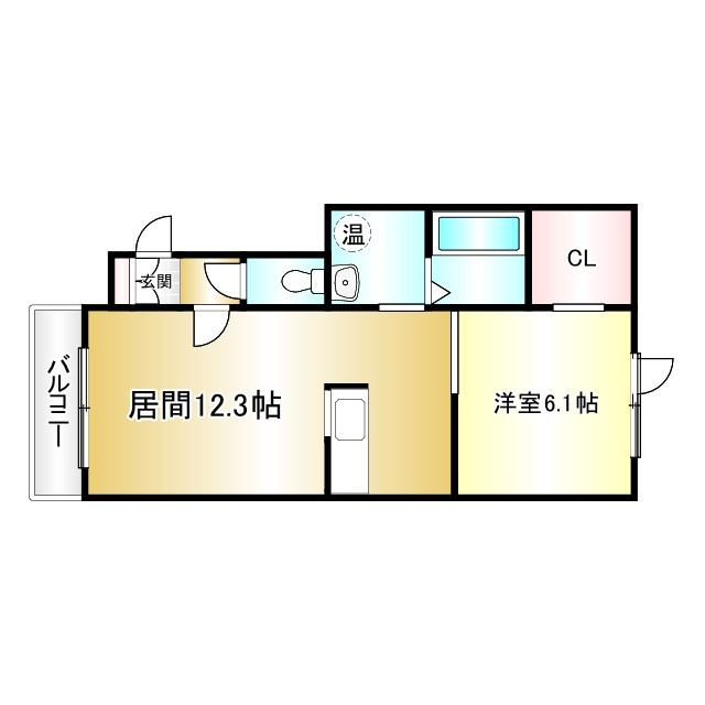 プラシードVの間取り