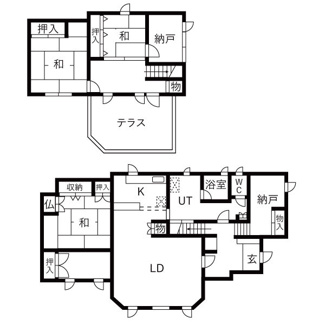【間取り】 | 南5条西25丁目店舗