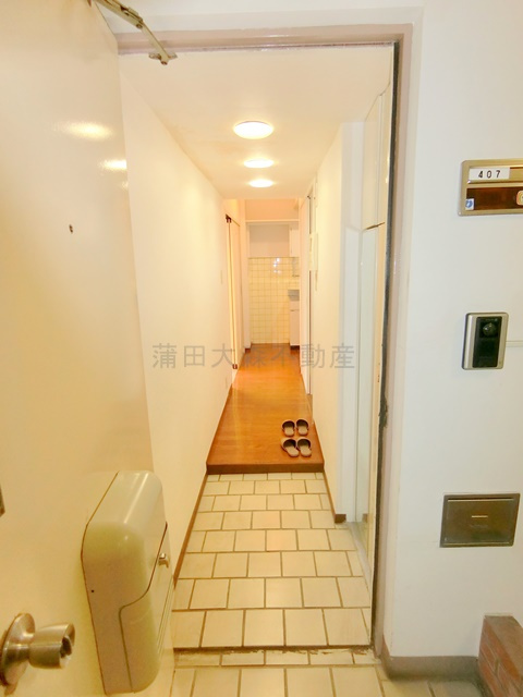 山王パレスの玄関|玄関