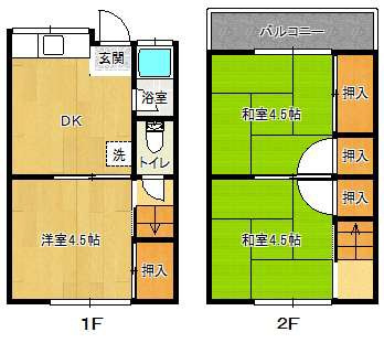 ハイツ２７の間取り