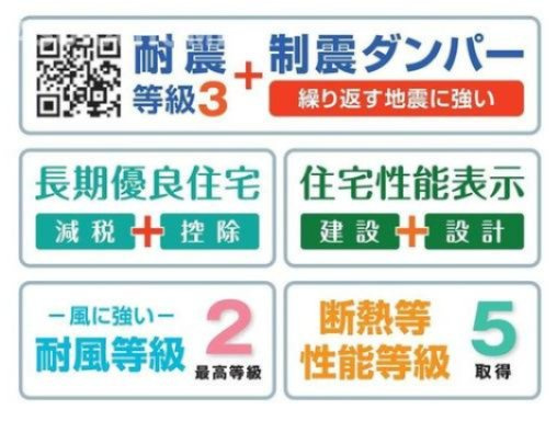 旭区今宿南町の構造・工法・仕様|耐震、台風、断熱、長期優良住宅