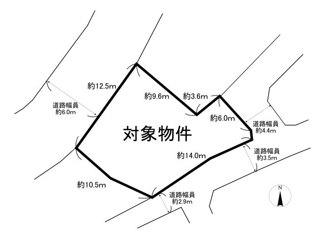 田原一丁目8番18号（B-9）の土地図
