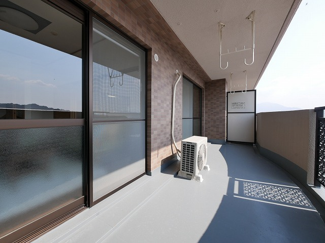 ホープ花屋敷のバルコニー