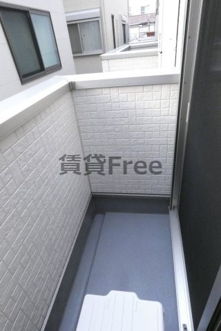 【バルコニー】 | IMAZATOハイツ　仲介手数料無料