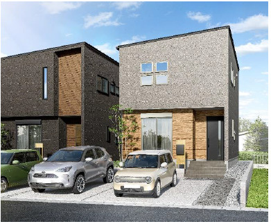 仲介手〇料不要　i-passo東区長嶺東６丁目２号地【託麻南小・長嶺中】の外観パース|外観パースです