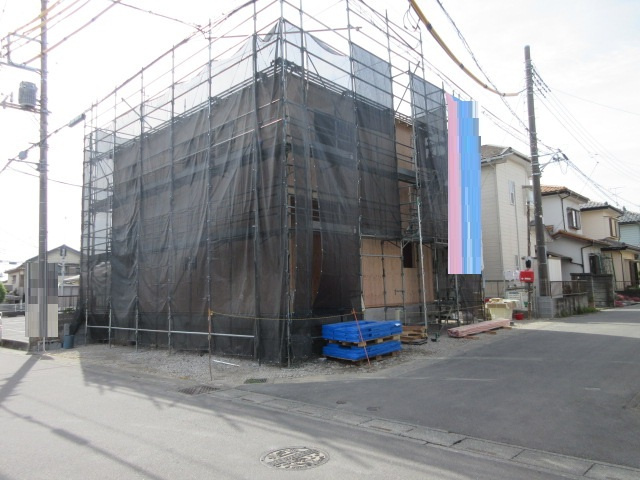 【仲介手数料無料】新築戸建　熊谷市大原2-7-9（全1棟）の前面道路含む現地写真