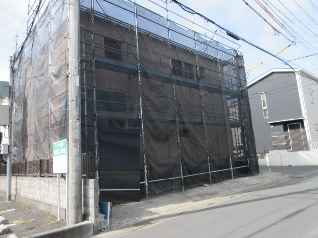 【仲介手数料無料】新築戸建　熊谷市大原2-7-9（全1棟）の前面道路含む現地写真