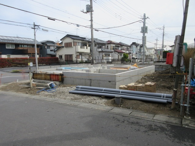 【仲介手数料無料】新築戸建　熊谷市大原2-7-9（全1棟）の前面道路含む現地写真