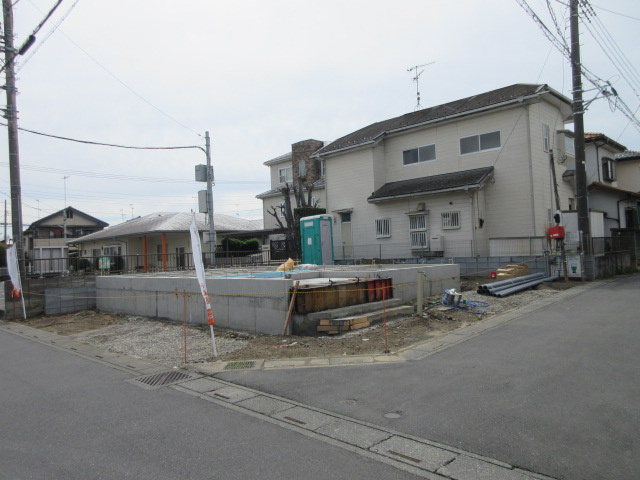 【仲介手数料無料】新築戸建　熊谷市大原2-7-9（全1棟）の前面道路含む現地写真