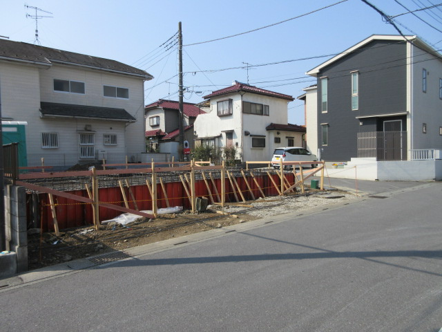 【仲介手数料無料】新築戸建　熊谷市大原2-7-9（全1棟）の前面道路含む現地写真