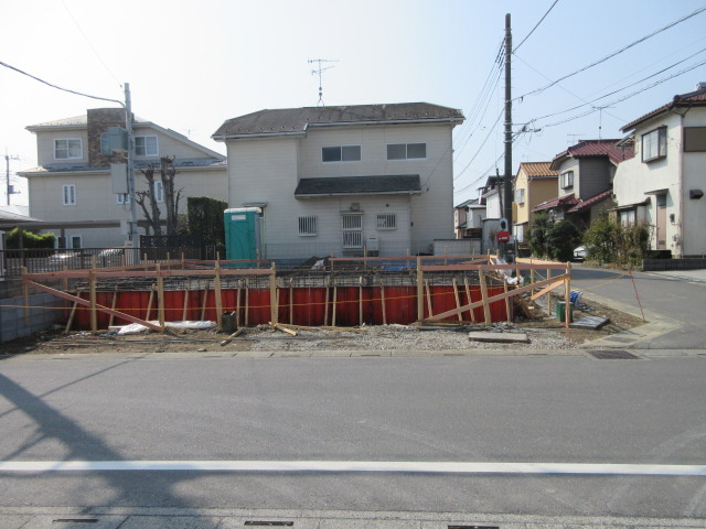 【仲介手数料無料】新築戸建　熊谷市大原2-7-9（全1棟）の前面道路含む現地写真