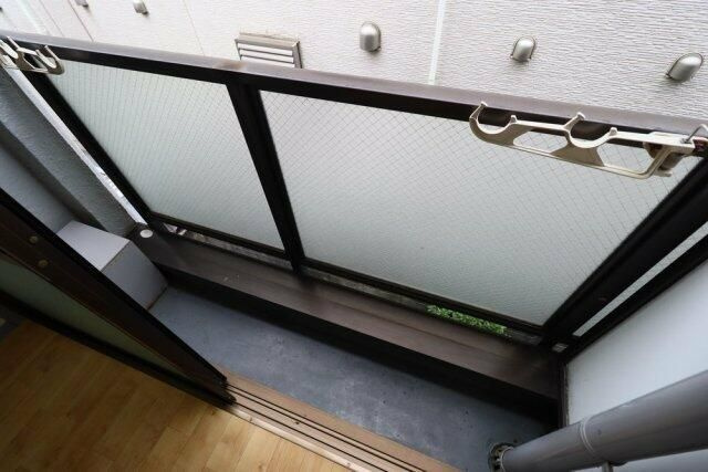 ピアレス上池袋のバルコニー