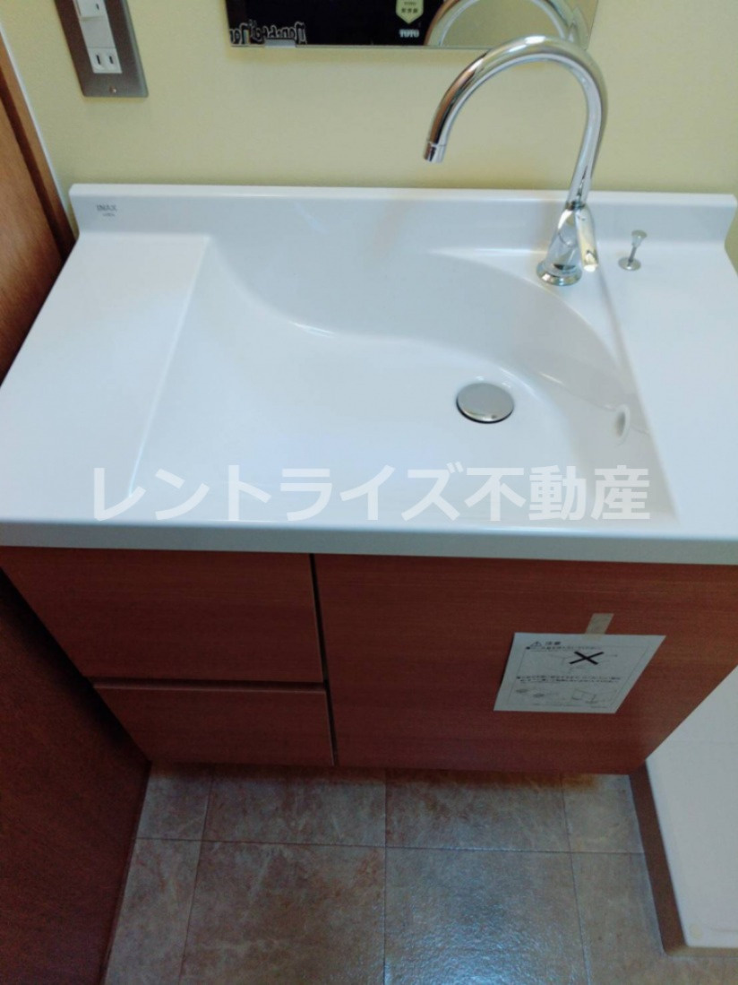 シュケル栄の洗面所